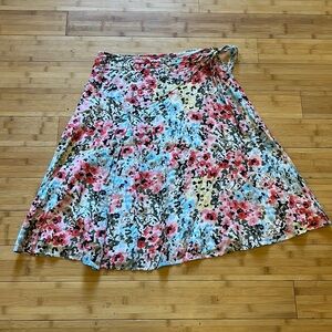 Valerie stevens floral skirt
